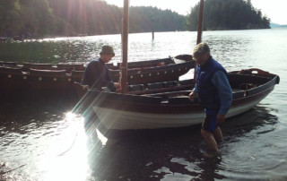 Ed and Steve In Boat