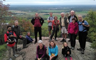 Hiking Group in Ottawa Valley