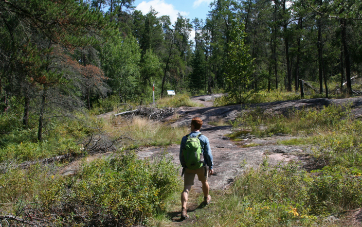 Walking in Manitoba