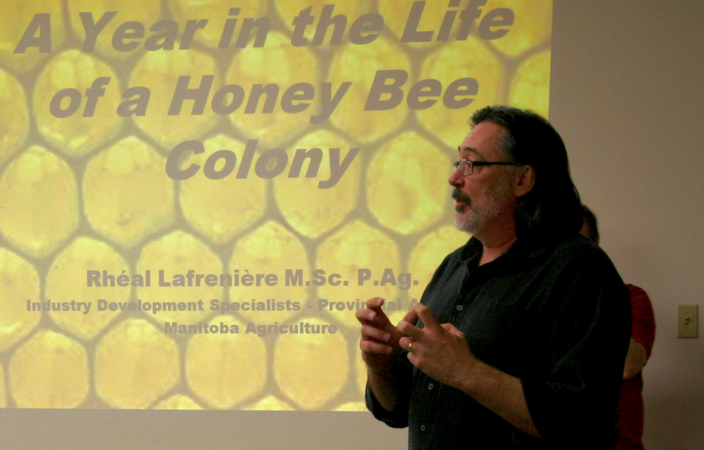 Rheal Lafreniere Honey Bee Presentation