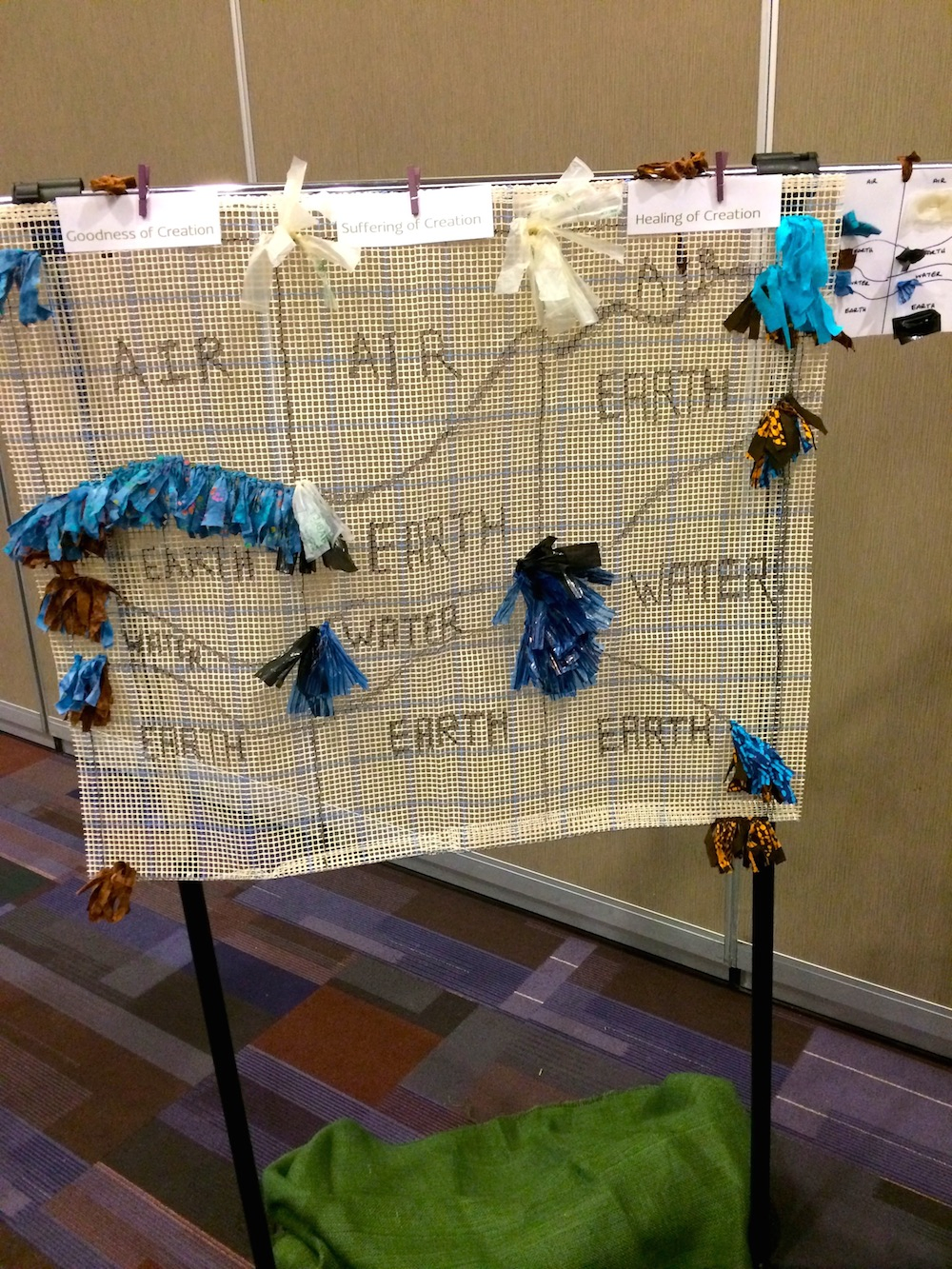 Prayer Rug in Progress