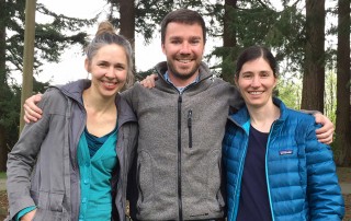 Christy Juteau, Andrew Baylis, Michelle Jackson