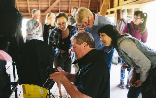 Joel Sartore Photoshoot at A Rocha