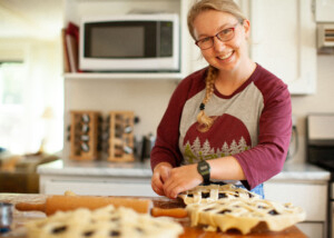 Laura Naftel baking pies